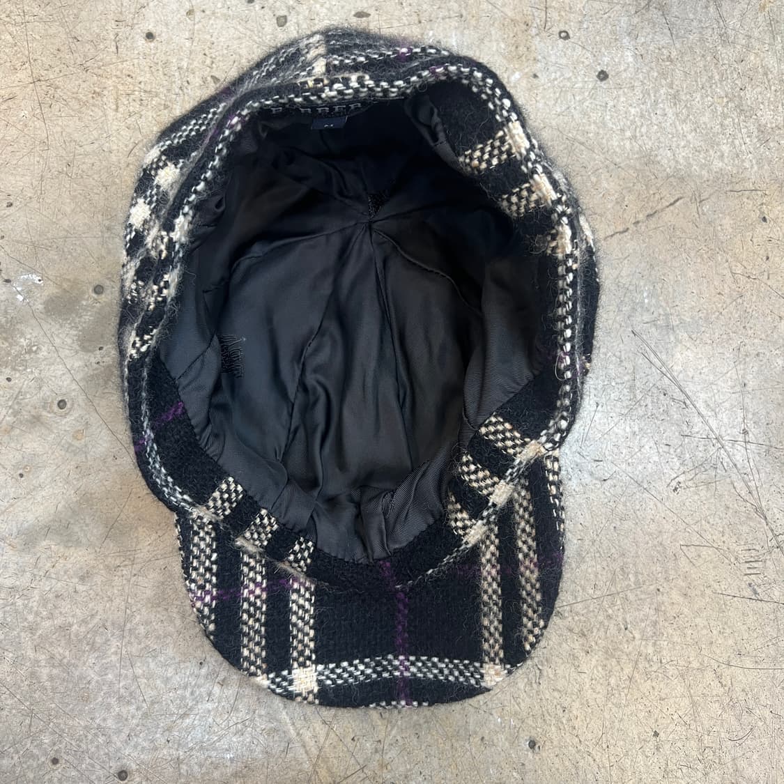 버버리 트위드 뉴스보이 캡 상품이미지4