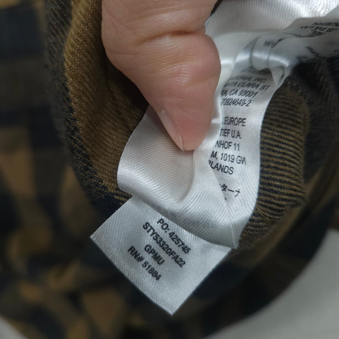 파타고니아 패리어즈 플란넬 셔츠 XL 상품이미지6