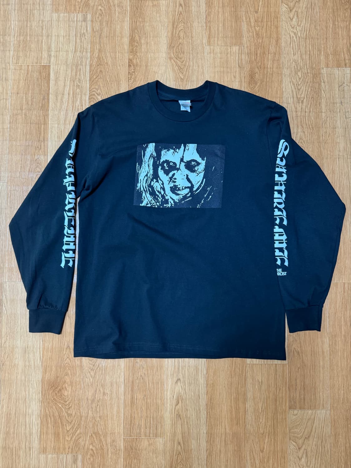 슈프림 더 엑소시스트 마더 롱슬리브 티셔츠 블랙 - 25FW 상품이미지1