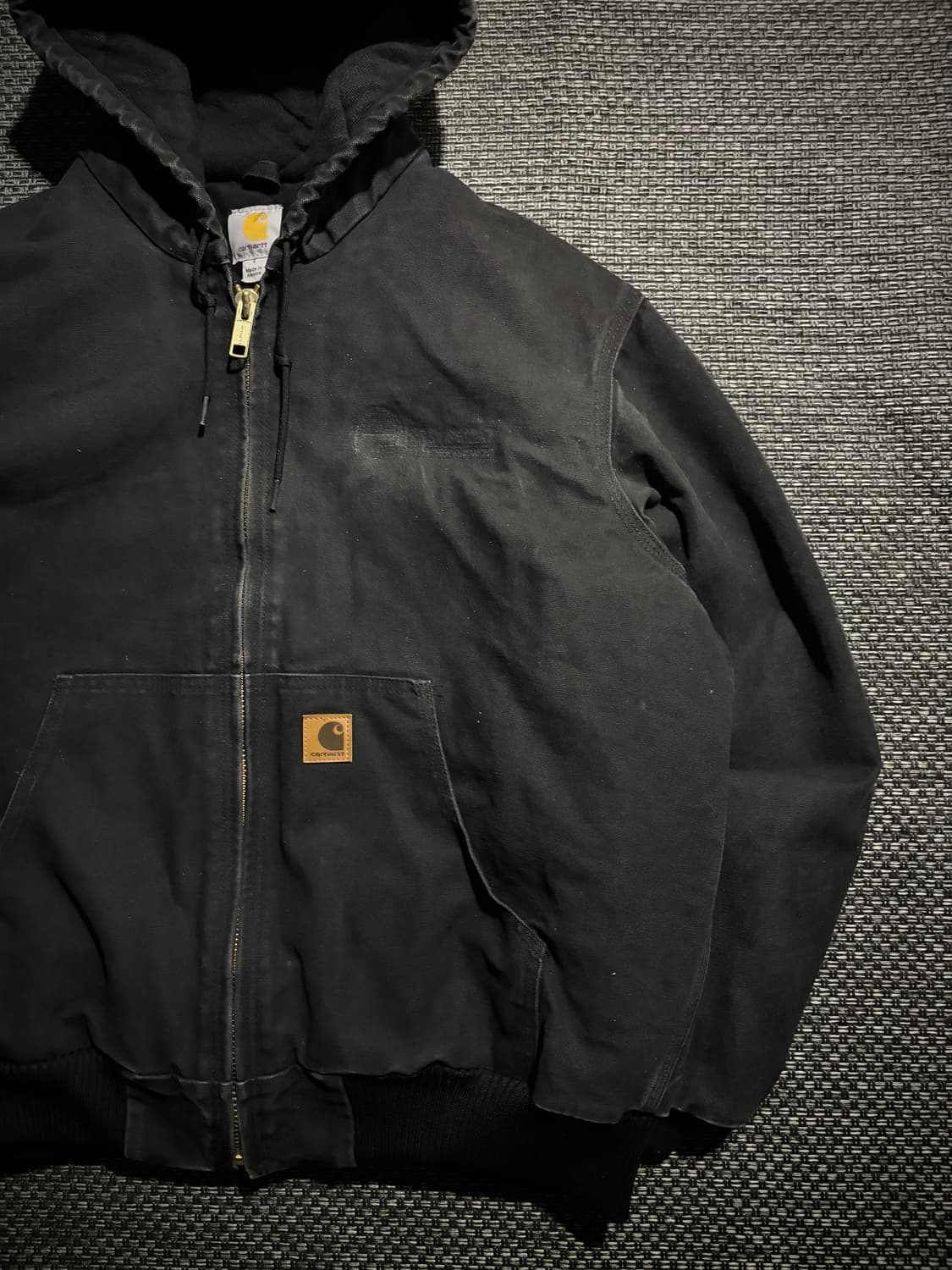 칼하트 액티브 J130 BLK L/R 상품이미지3