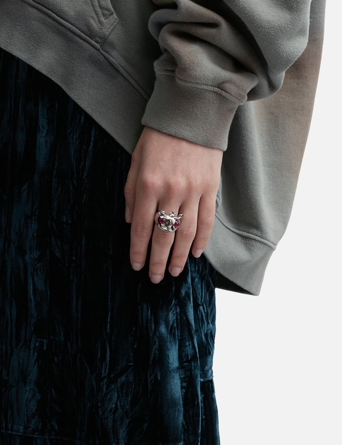 [Collina Strada] Princess Bear Ring US7 상품이미지4