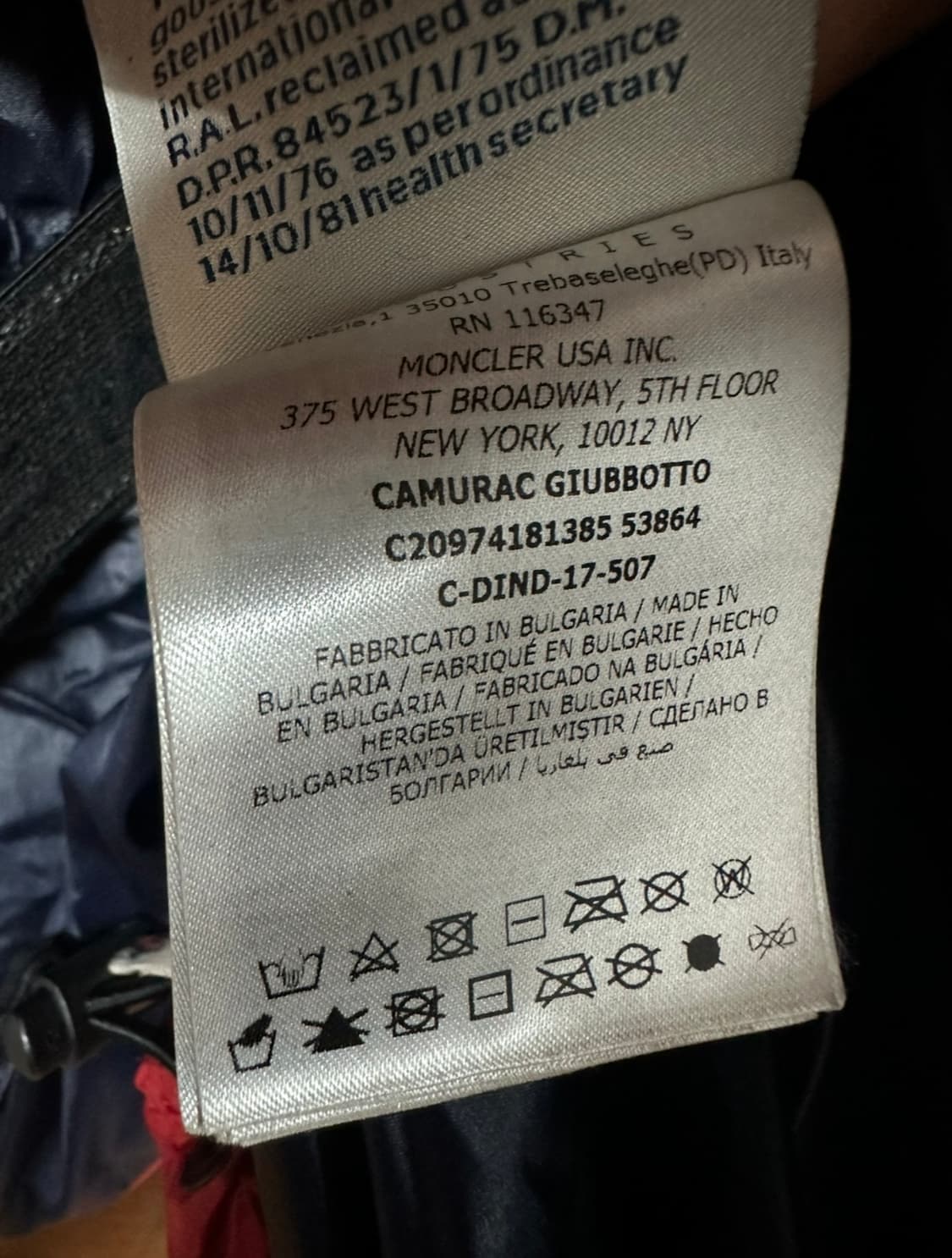 몽클레어 그레노블 카무락 패딩 상품이미지9