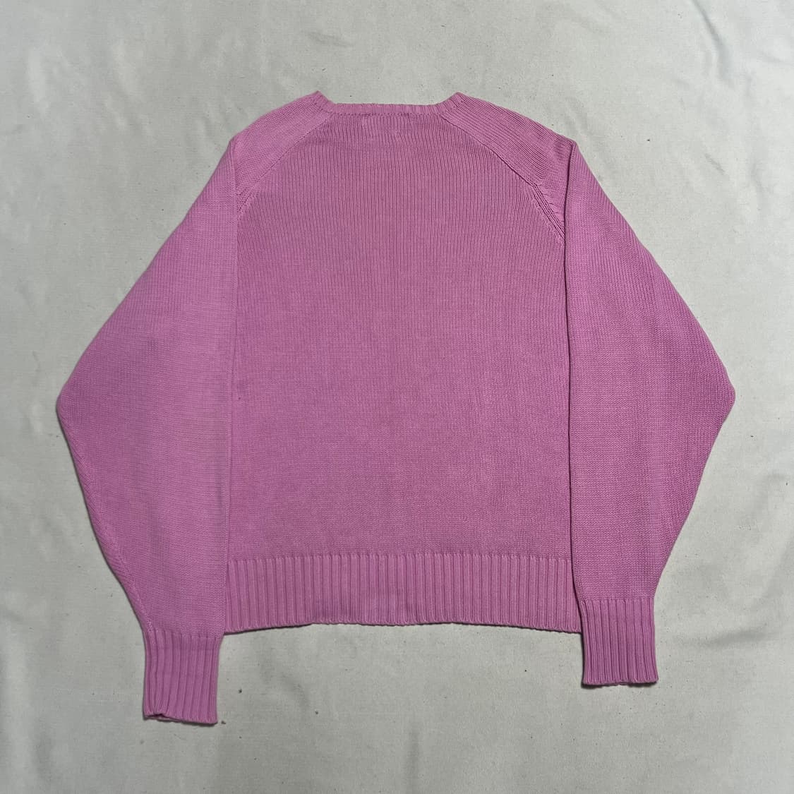 XL 폴로랄프로렌 핑크 코튼 니트 상품이미지3