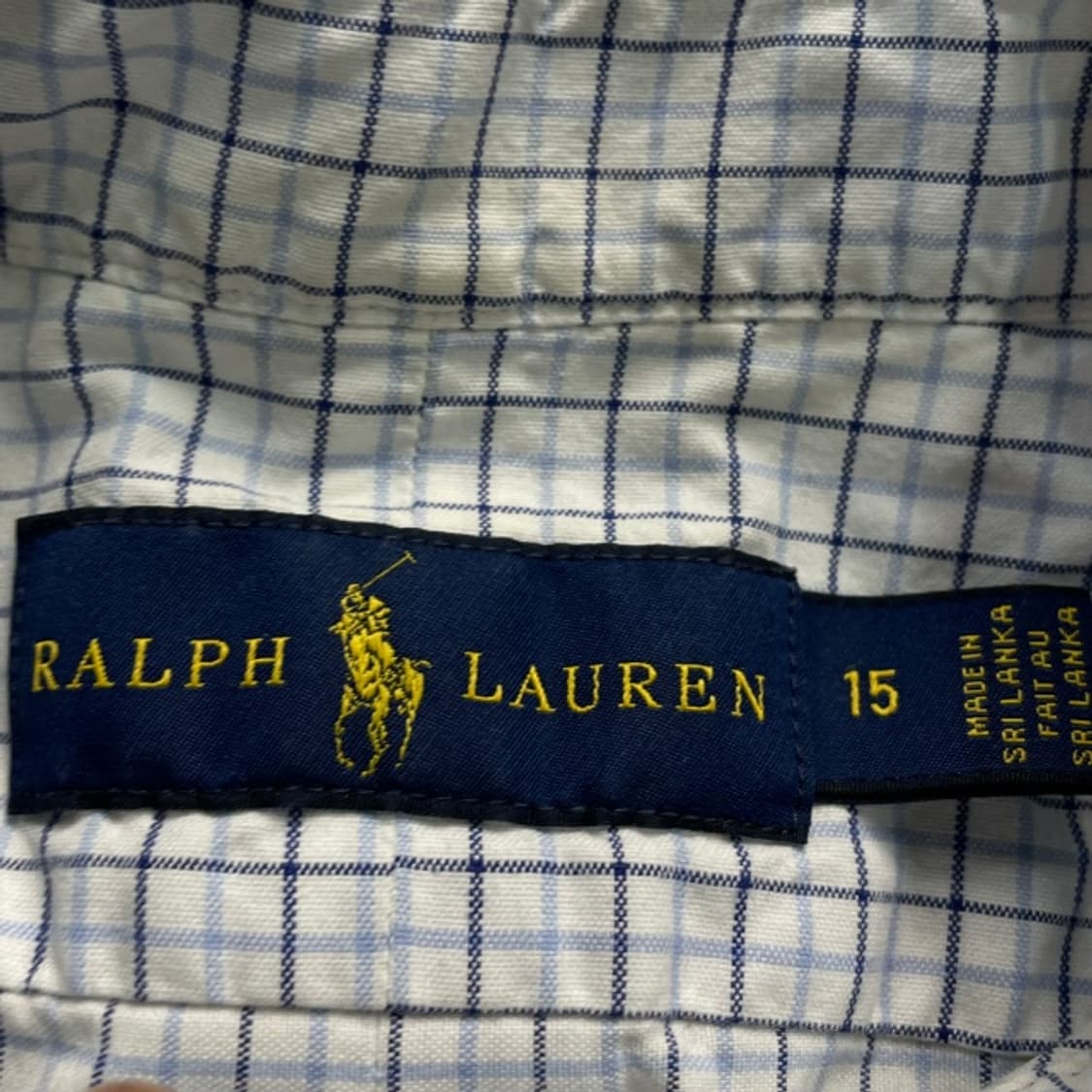 95 폴로 랄프로렌 체크셔츠 상품이미지3