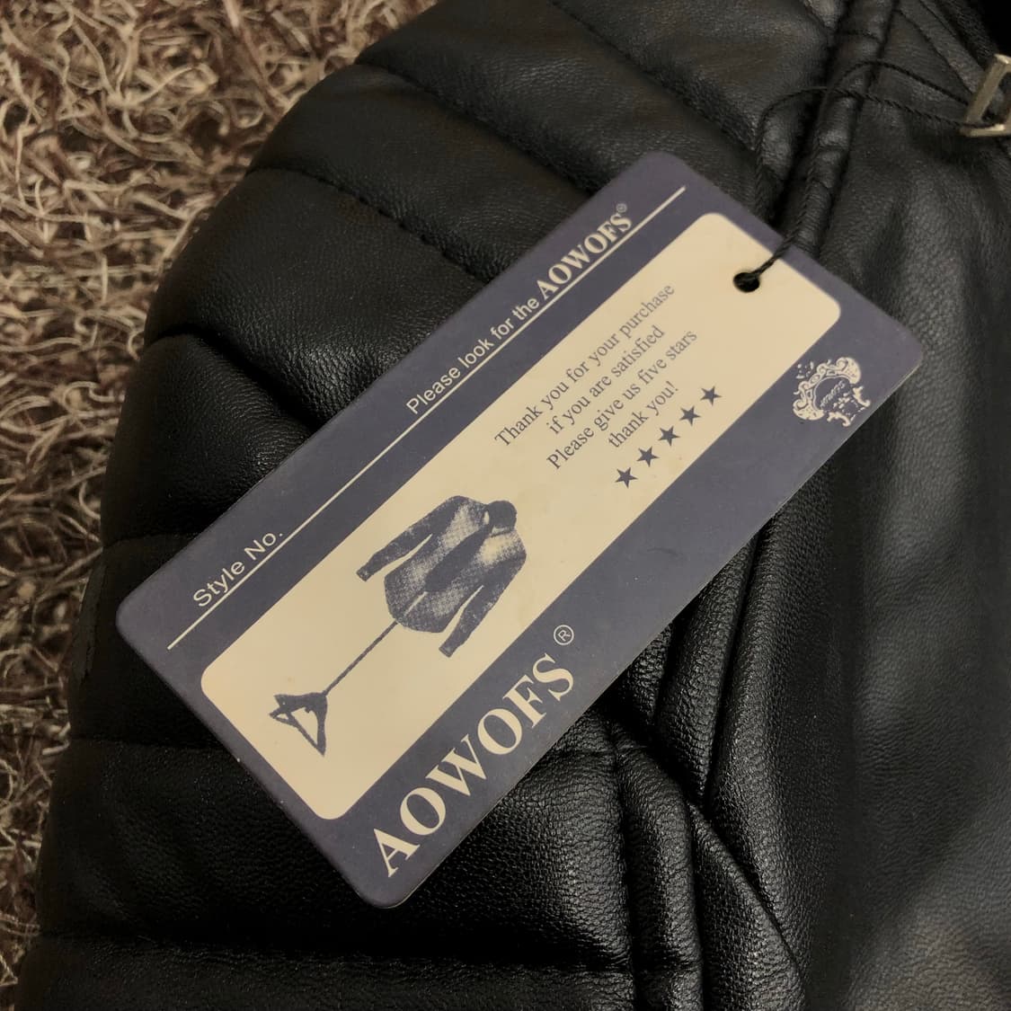 새상품 PU레더 라이더 바이커 가죽 자켓 상품이미지5