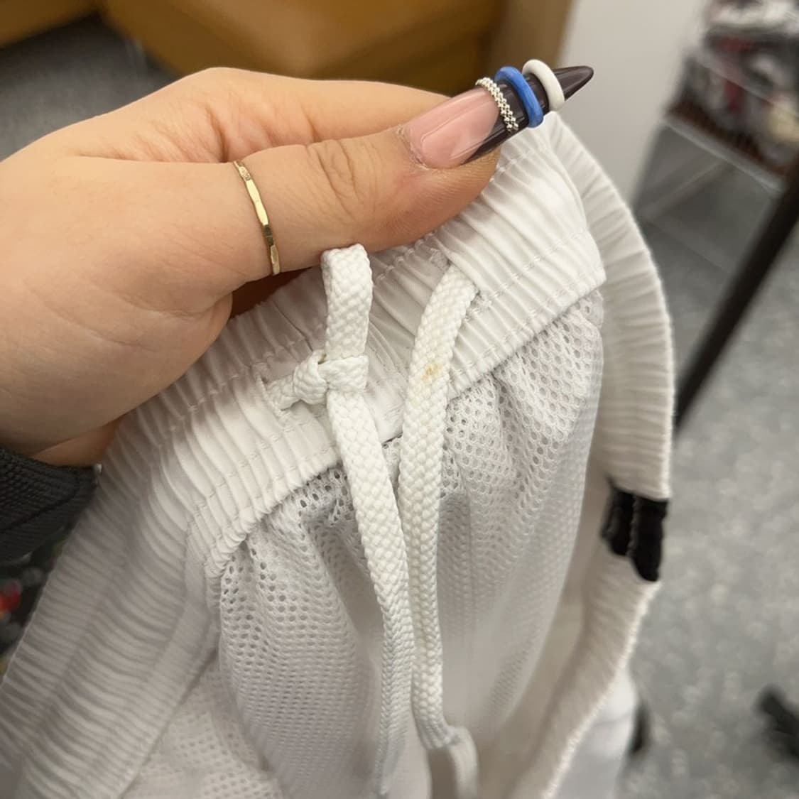 나이키 빈티지 00's 화이트 블랙 사이드라인 트랙팬츠 XL C07874 상품이미지7