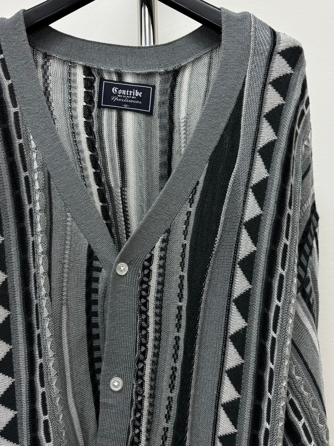 빈티지 그레이 가디건 상품이미지6