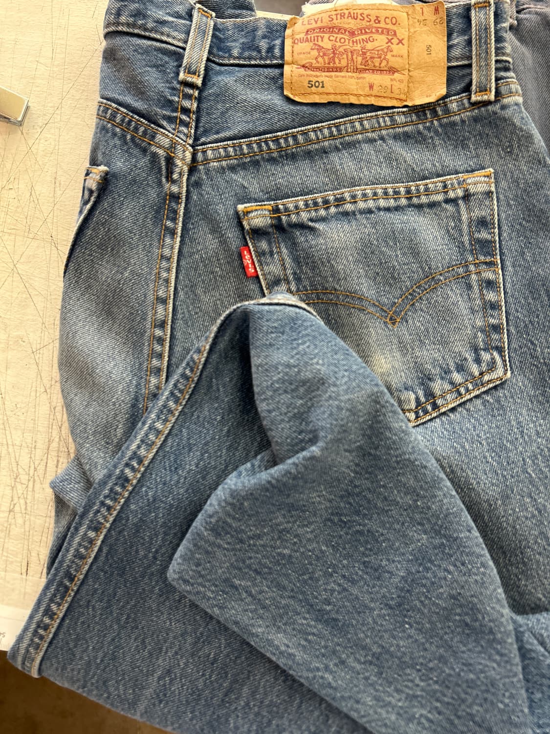 90’s levi’s 501 L34 상품이미지2