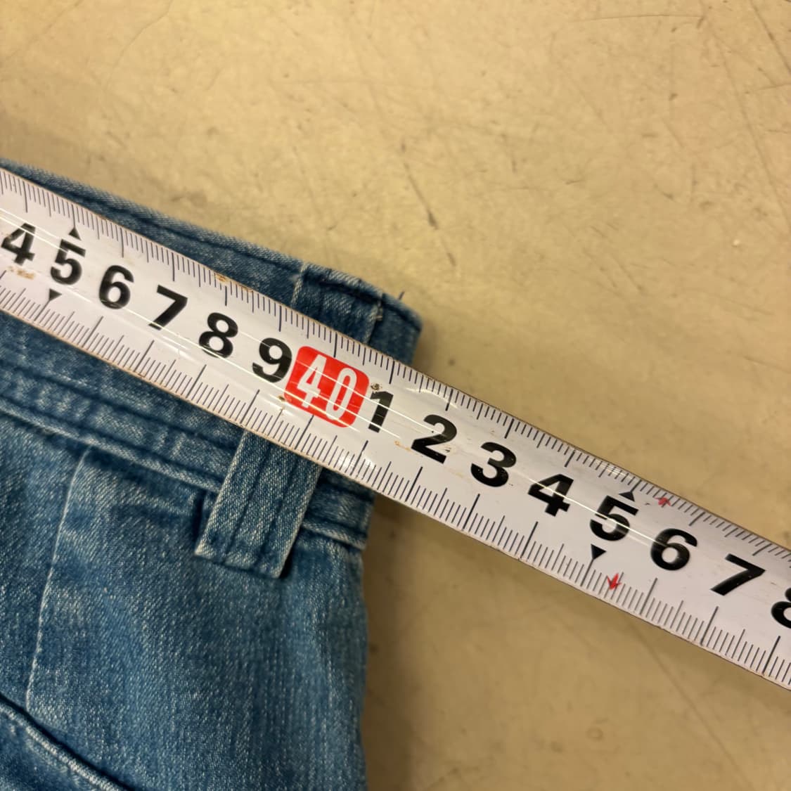 플레이보이 워싱 와이드 데님 팬츠 상품이미지5