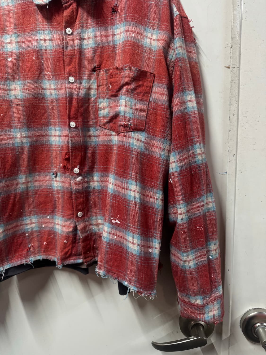 빈티지 체크셔츠 상품이미지4