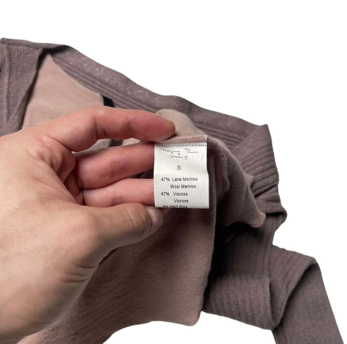 드레이프 레이어드 니트 (Italy made) 상품이미지6