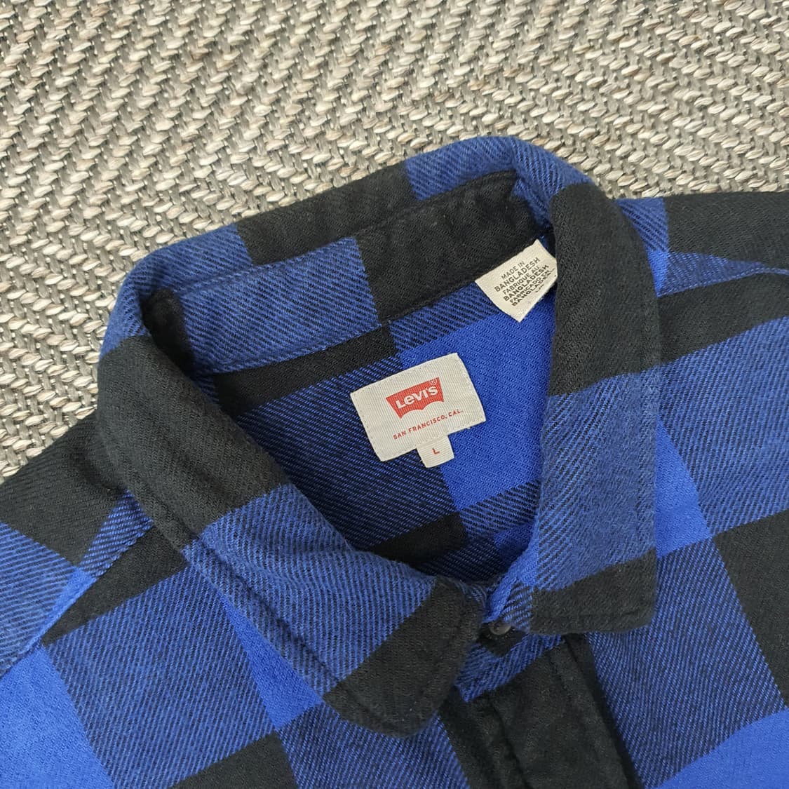 리바이스 춘추용 긴소매 셔츠 남자105 상품이미지2