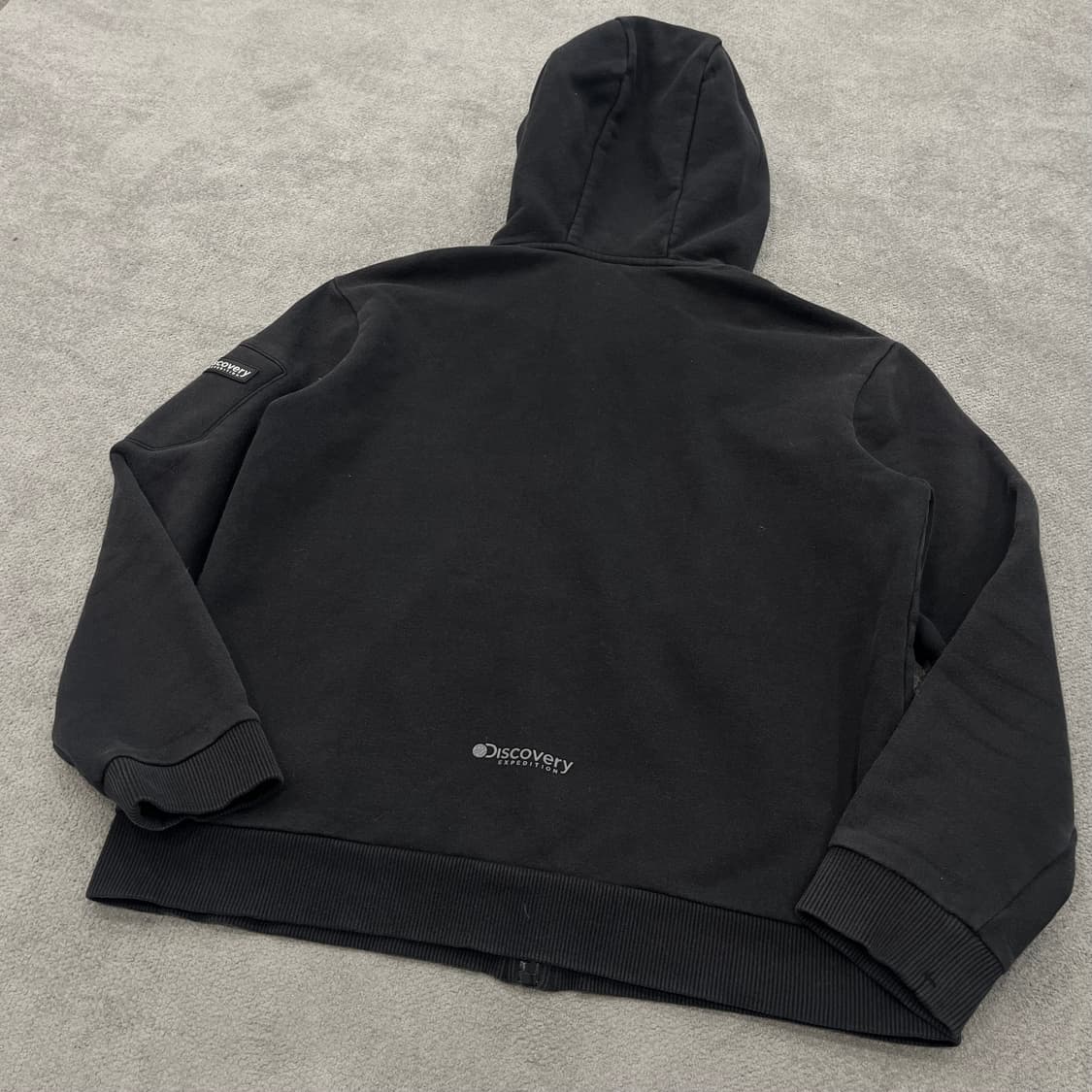 95 디스커버리 블랙 후드집업 상품이미지3