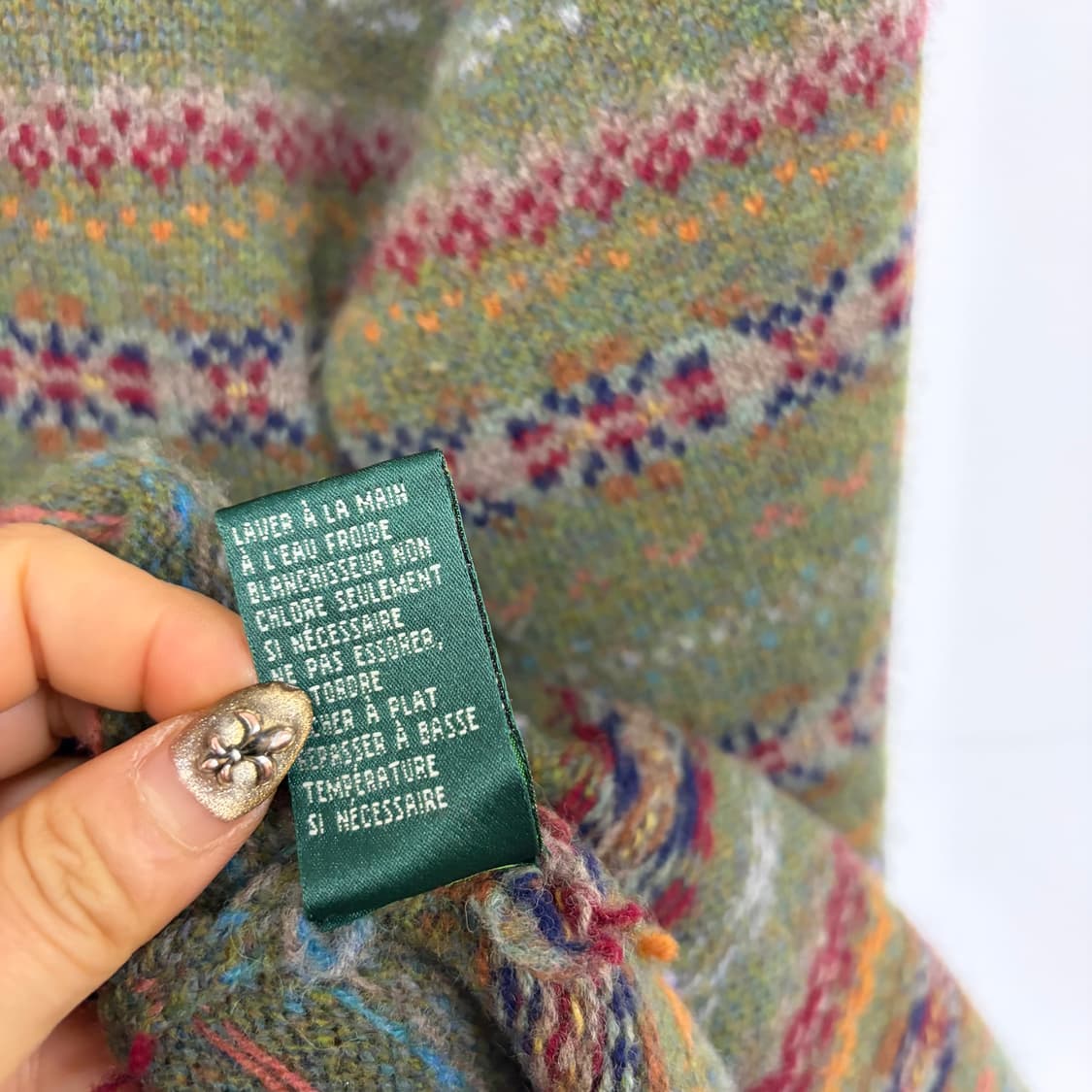 폴로 페어아일 롱 가디건[1787] 상품이미지10