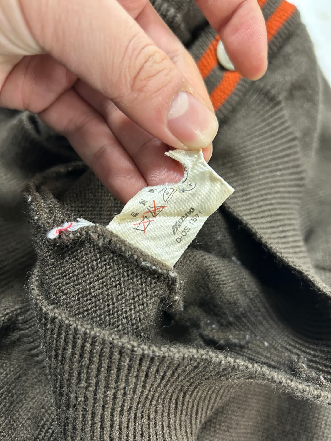 90s 미즈노 매지션 울 가디건  상품이미지5