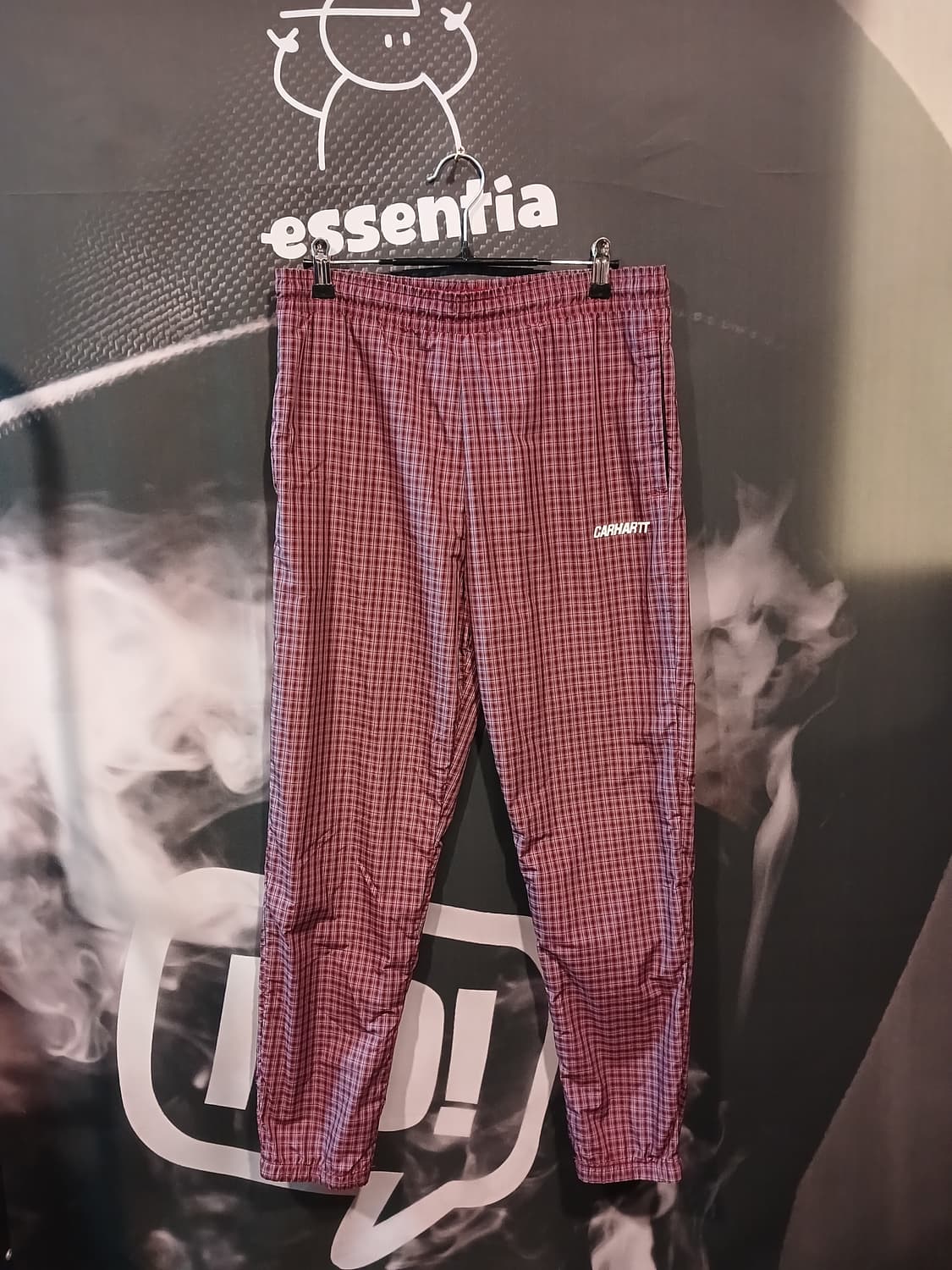 칼하트 레드체크 아노락 조거팬츠 상품이미지1