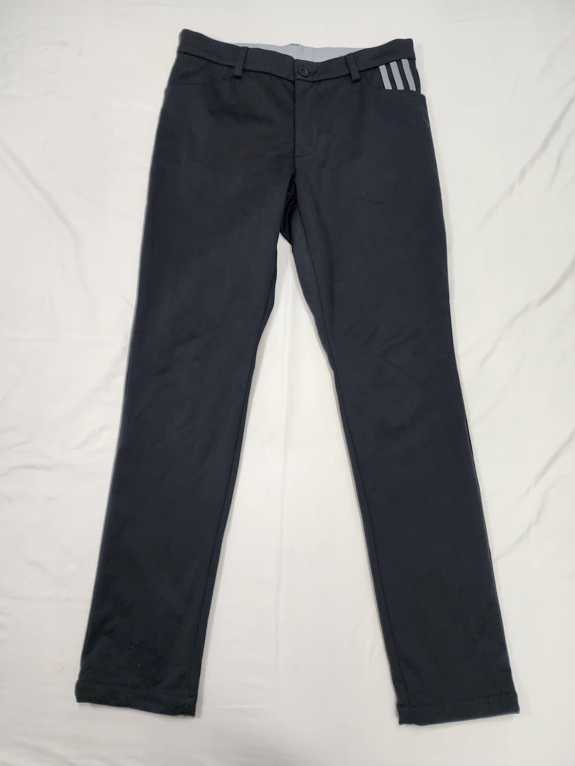 아디다스 골프 약기모 스판 팬츠 블랙 상품이미지1