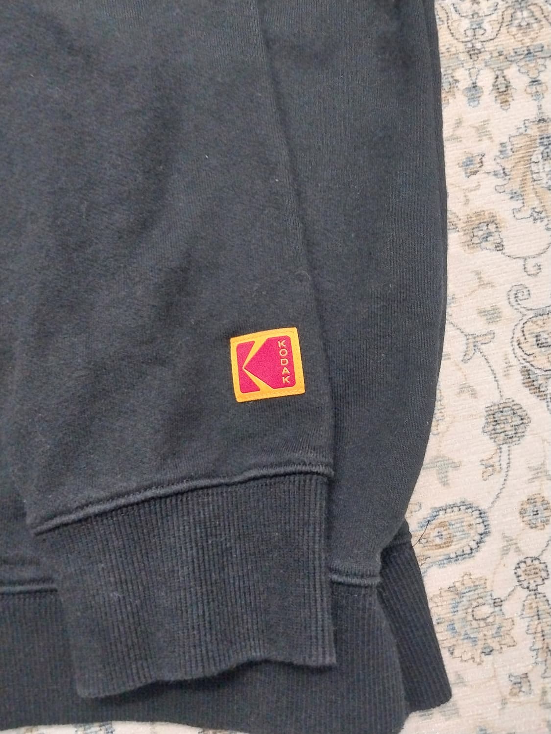 코닥 블랙 로고 맨투맨 티셔츠 XL 상품이미지3