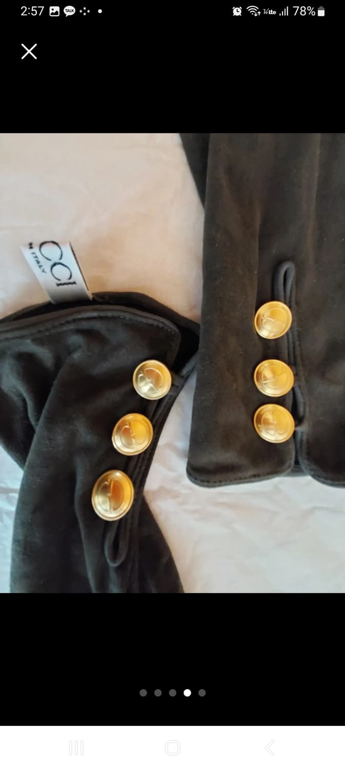 구찌 금징딴추 스웨이드 징갑 상품이미지3