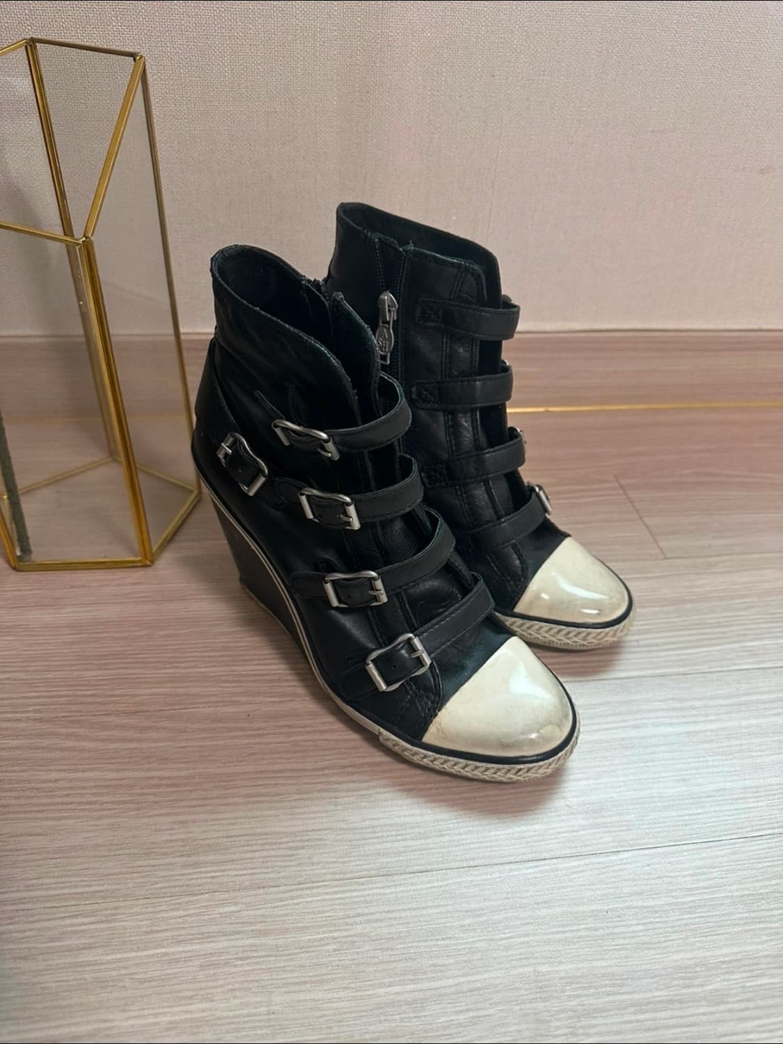 아쉬 델마 웨지레더 하이탑240 상품이미지2