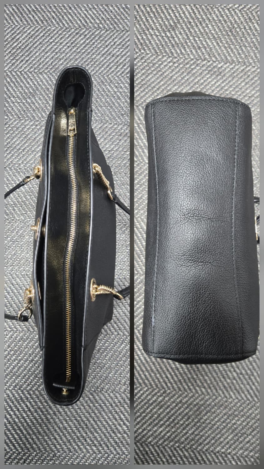 코치 COACH 블랙 체인 토트백 상품이미지6