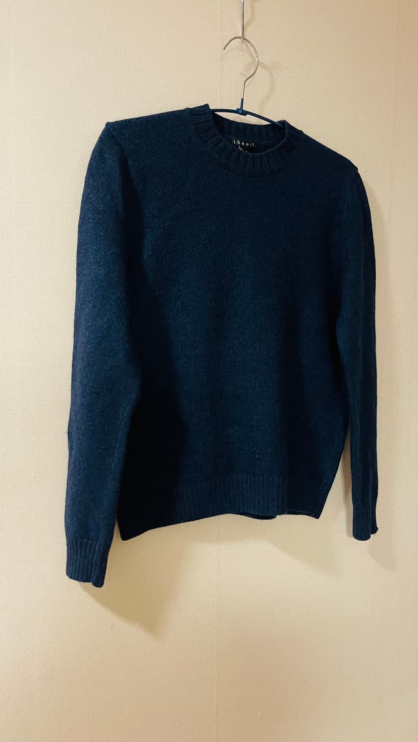 띠어리 Theory 여성 100% 메리노 울 니트 S 가볍고 포근하고 따 상품이미지3