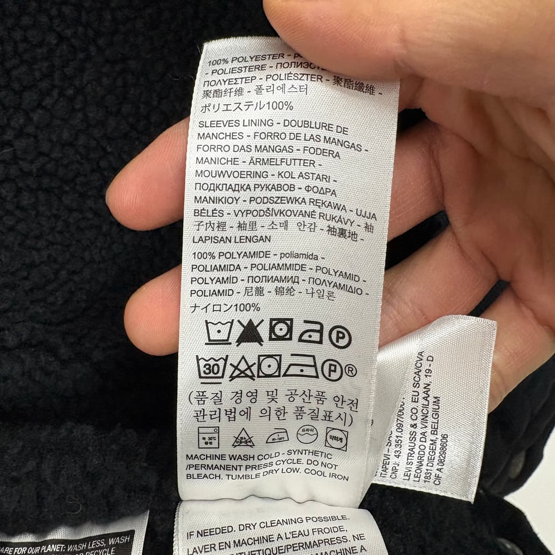 리바이스 코듀로이 자켓 남m 상품이미지8