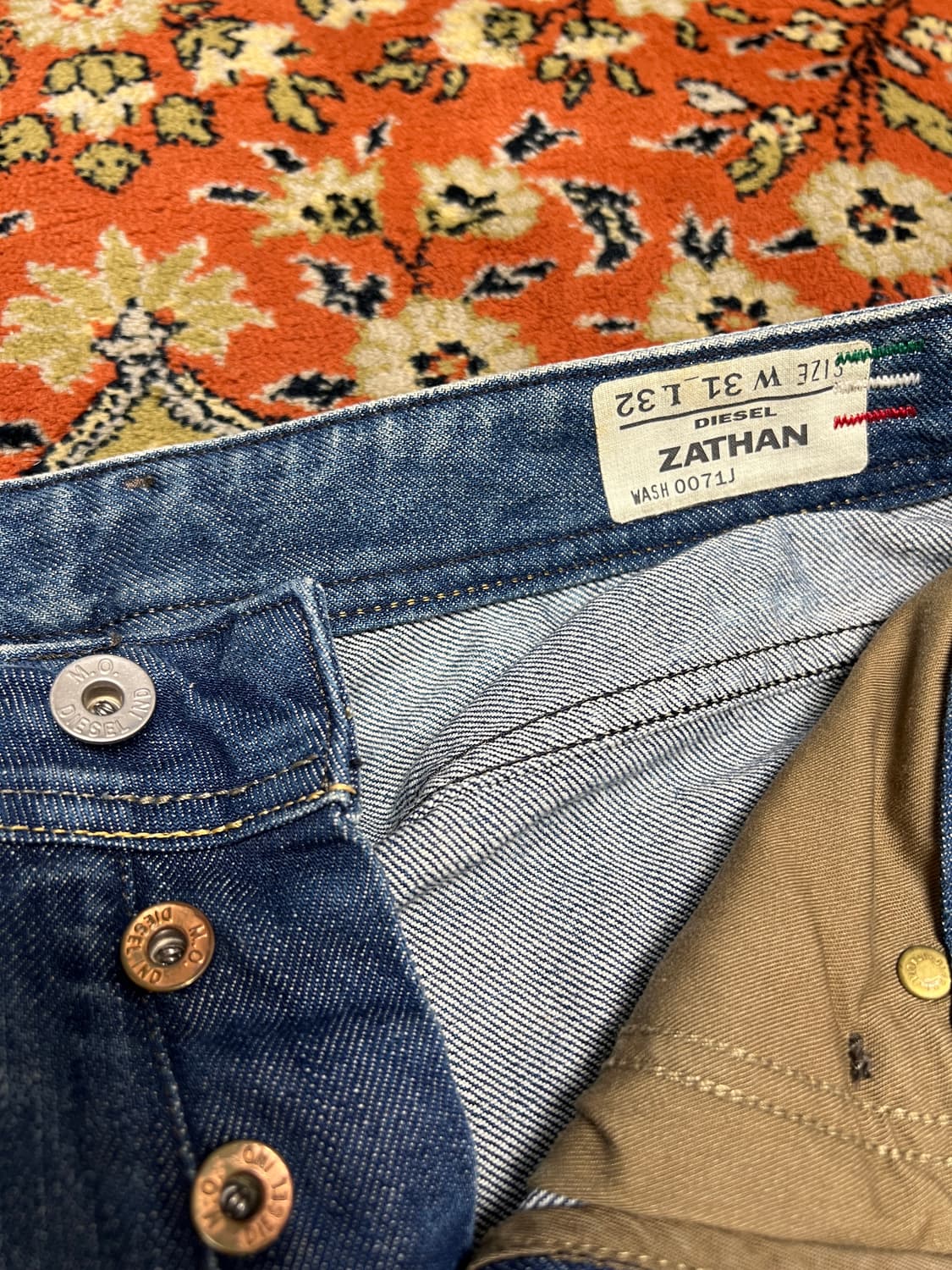 [31] 디젤 자탄 부츠컷 플레어 데님 팬츠 상품이미지4