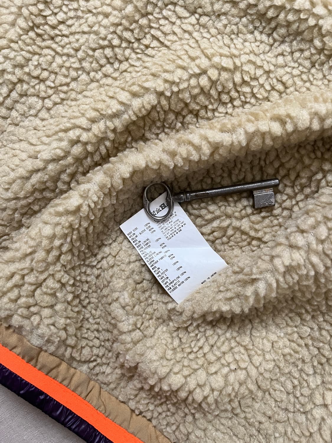 Kolor 17aw air rip 블루종 도킹 보아 자켓  상품이미지6