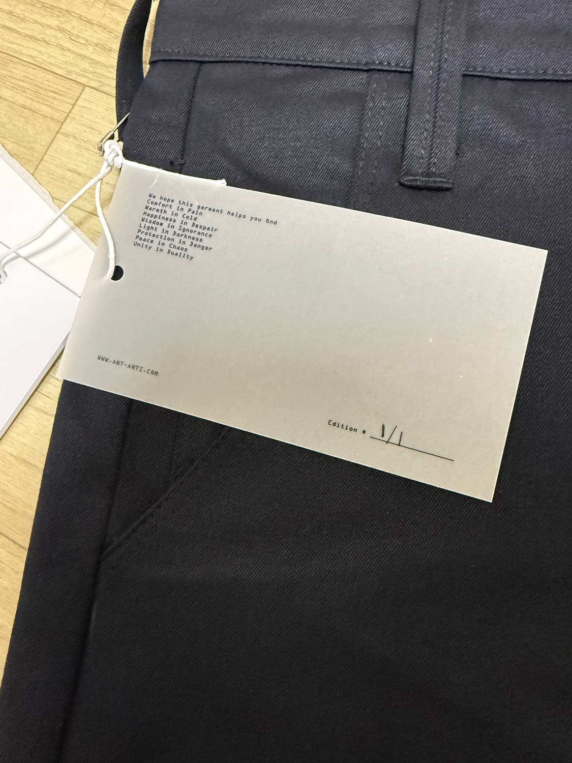 ANT / ANTI 1 OF 1 JORTS PANTS 상품이미지6