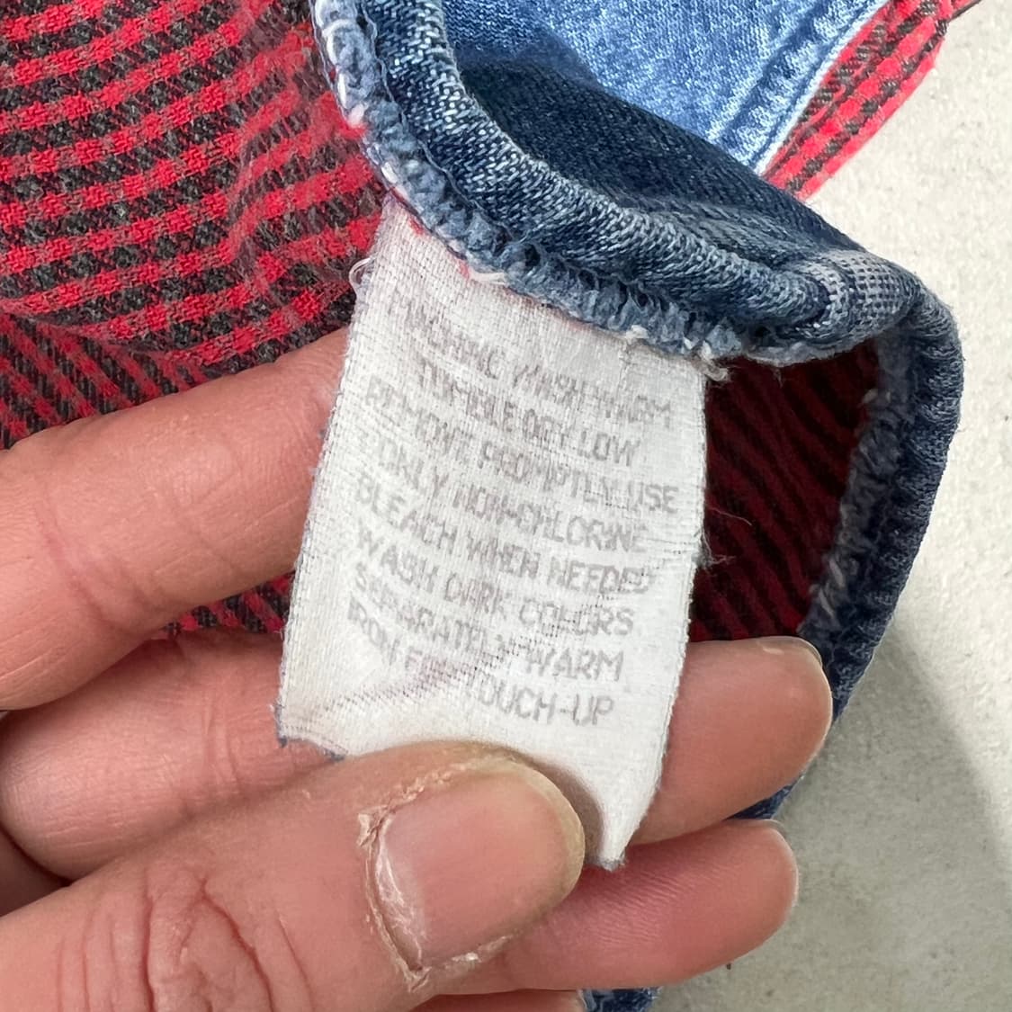 엘엘빈 헤비 데님셔츠 s09448 상품이미지9