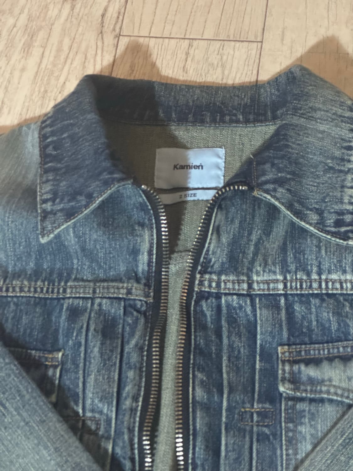 카미엔 크롭 트러커 자켓 (2) 상품이미지2