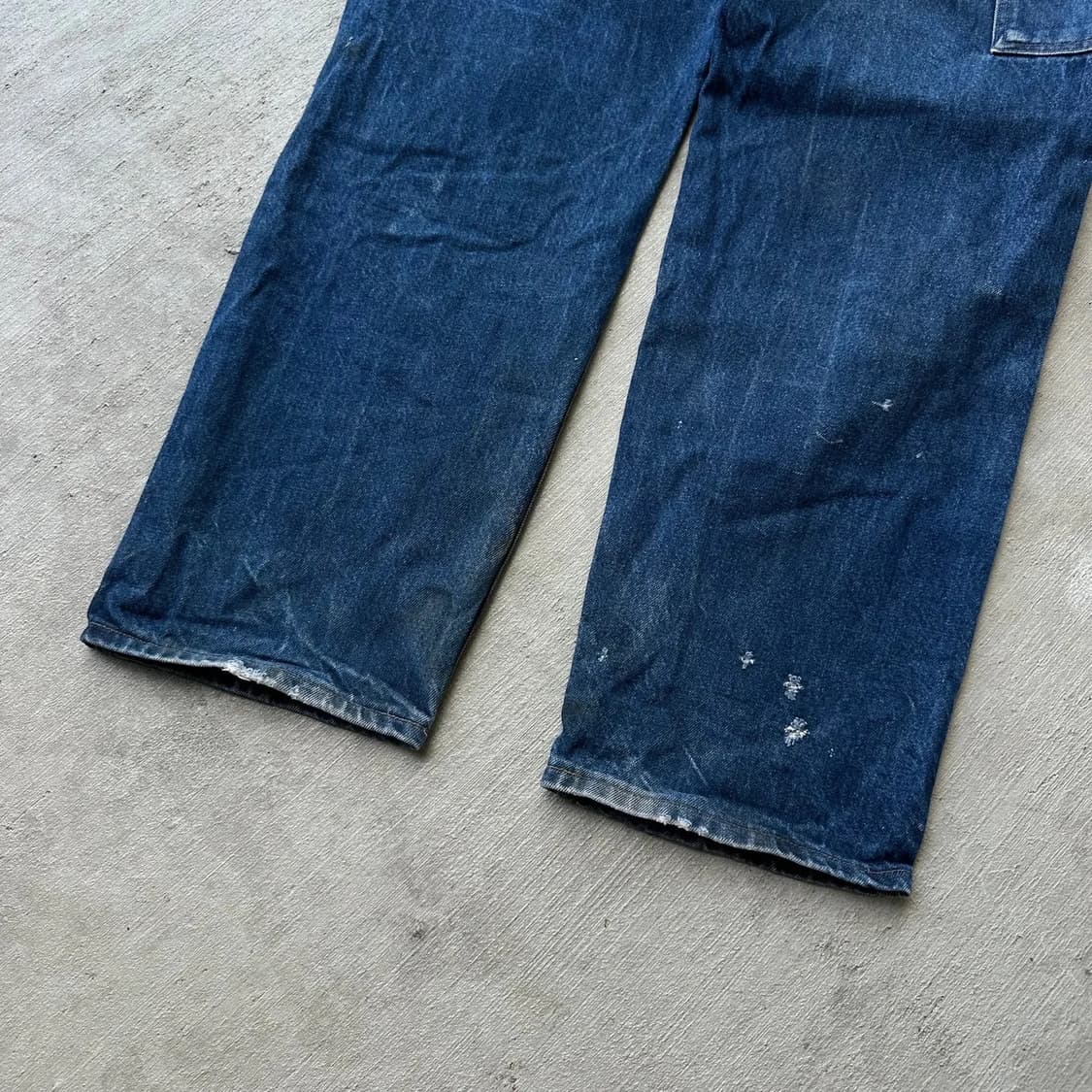 빈티지 칼하트 더블니 데님 워크 팬츠 상품이미지6