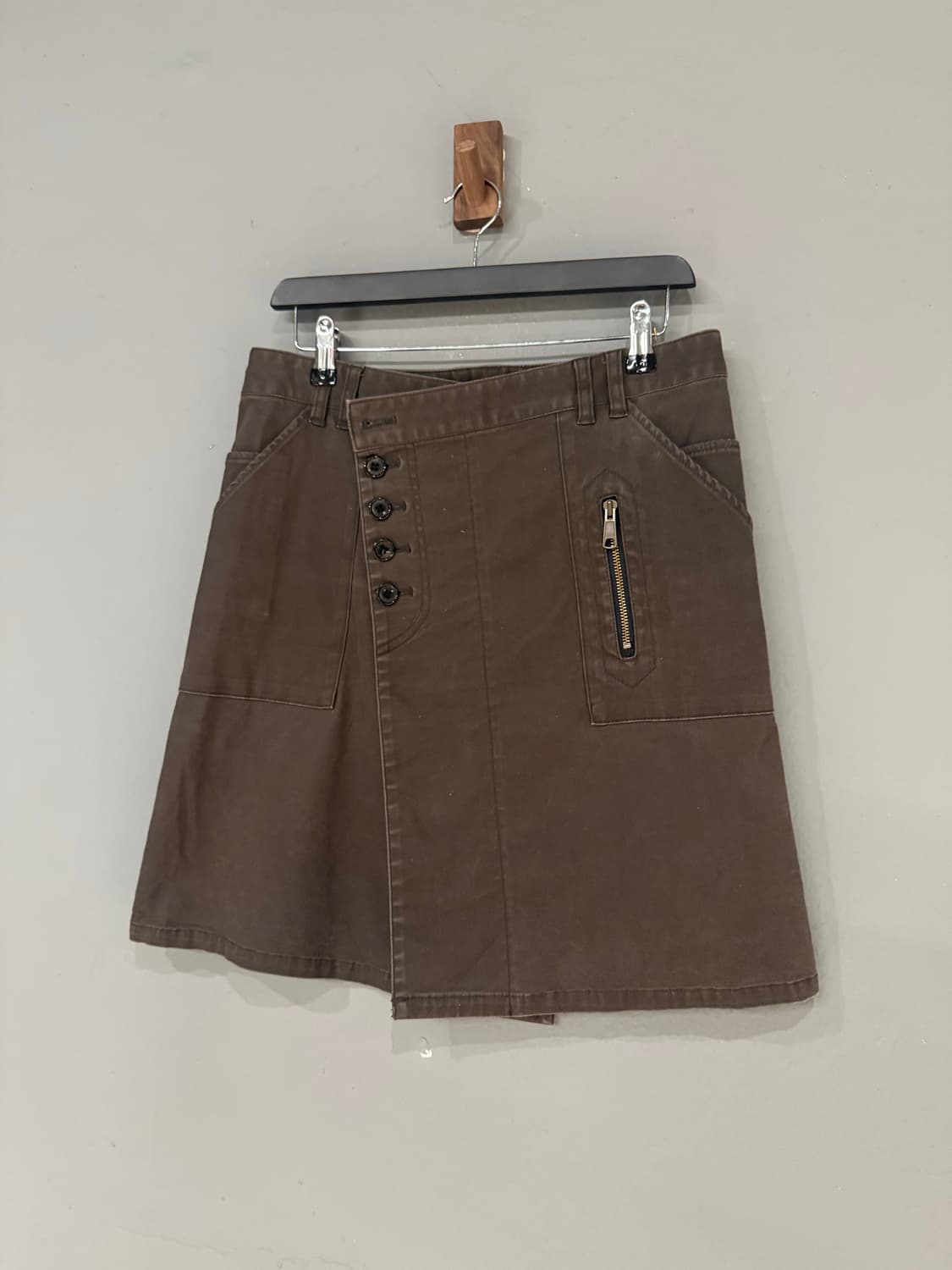 jill stuart button-up detail midi skirt 상품이미지5