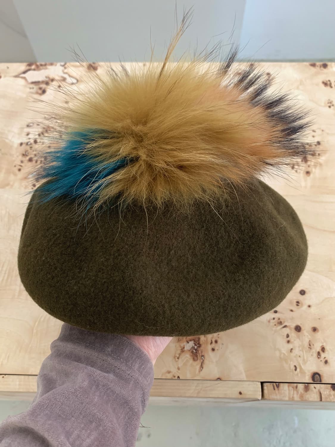 Ca4la 카시라 퍼 베레모 상품이미지4