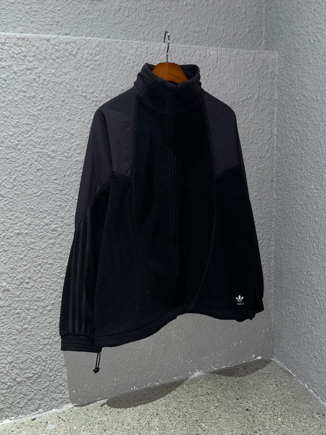 Adidas 아디다스 백 로고 플리스 집업 상품이미지2