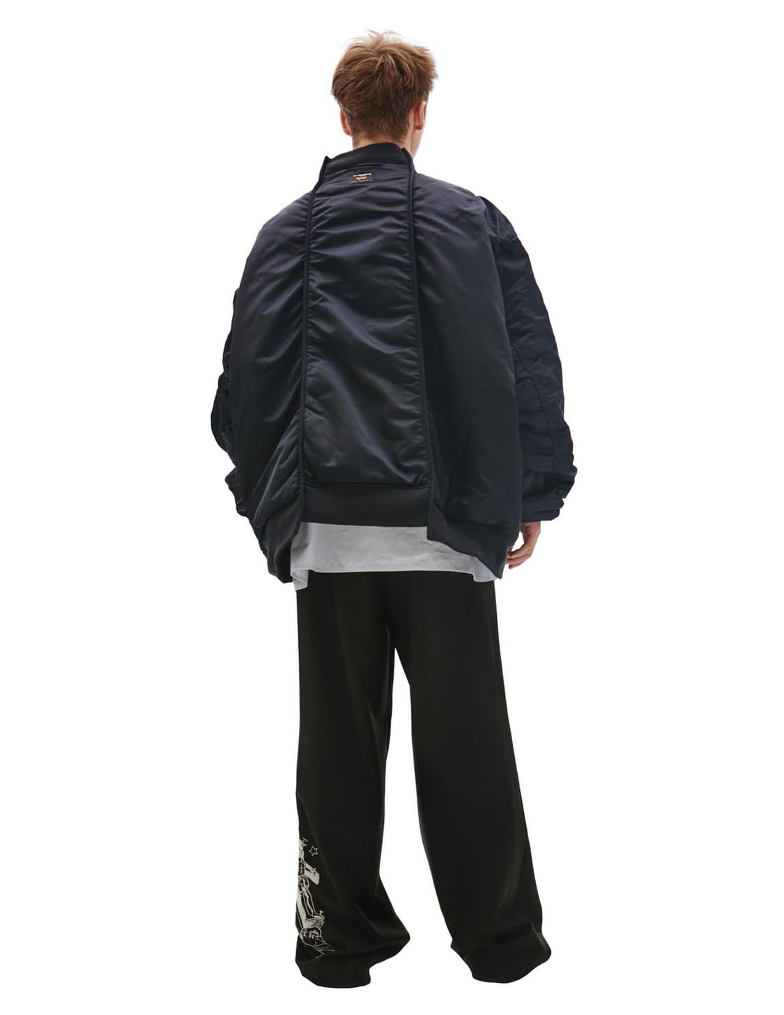 베트멍 알파인더 스트리 절개 봄버 ma-1 상품이미지2