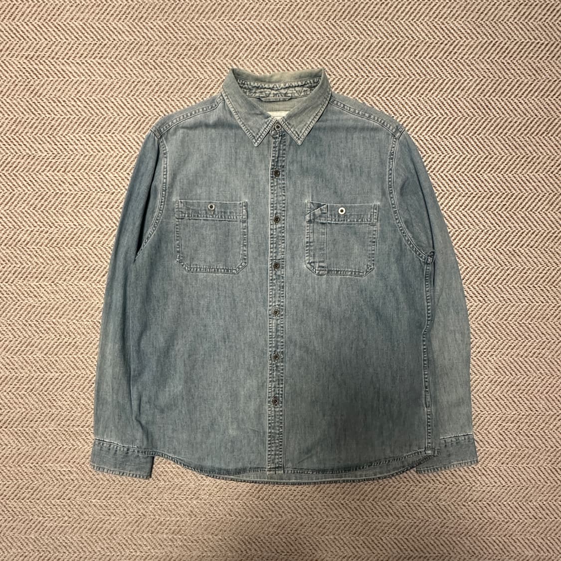 L. L. BEAN vintage denim shirt 상품이미지1