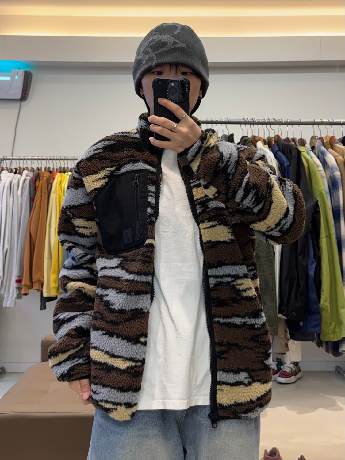 볼컴 플리스 집업 상품이미지6