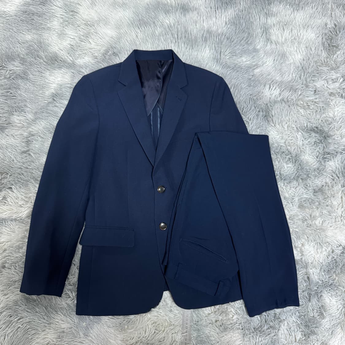 RUN 남자 봄여름 정장세트 95 M사이즈 네이비 상품이미지1