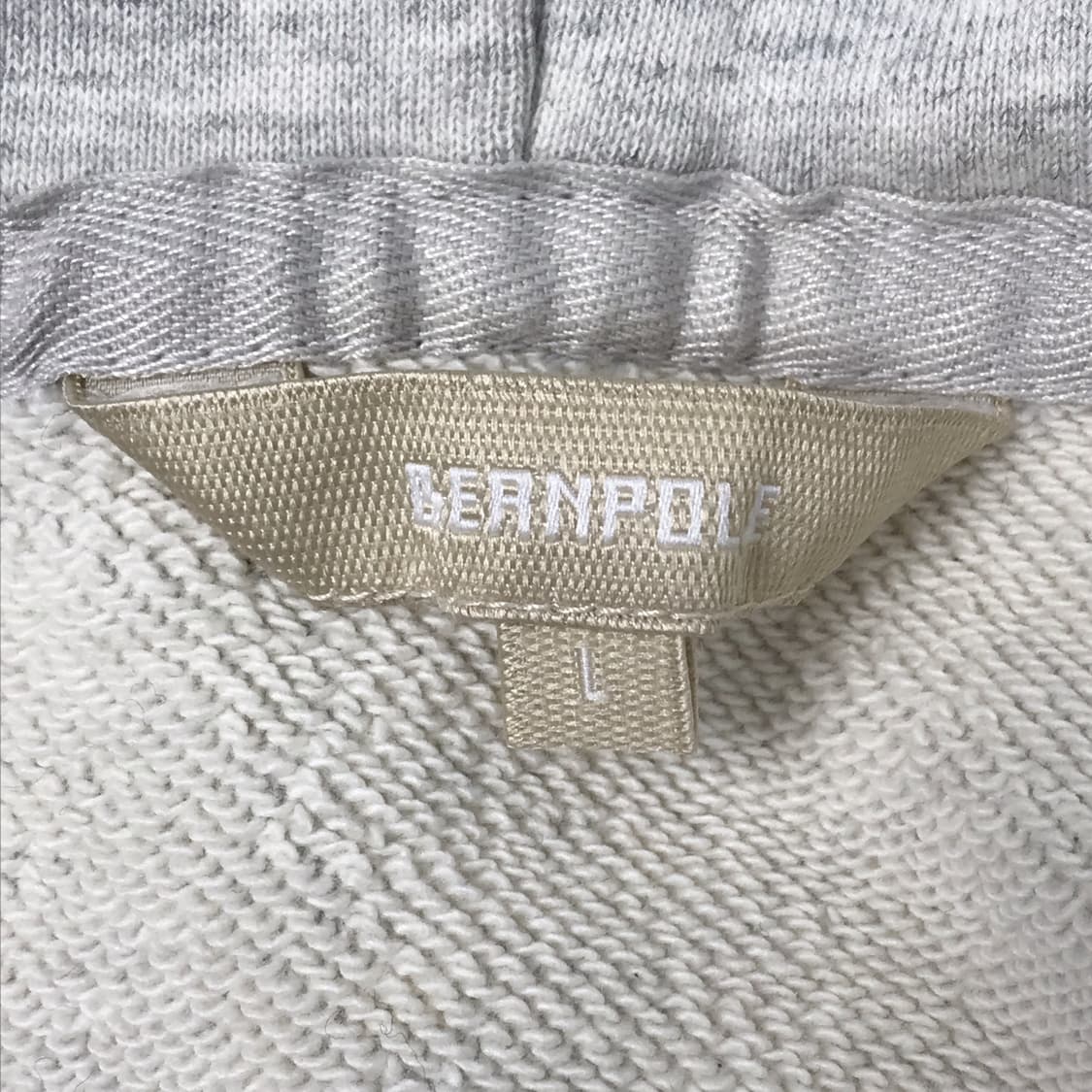 빈폴 로고 자수 스웨트 후드티셔츠 남성L 상품이미지6