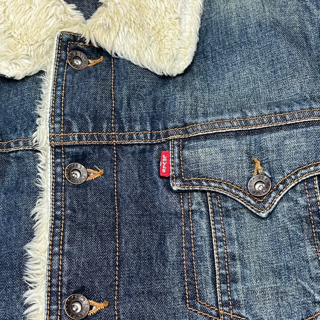 리바이스 셰르파 데님자켓 s08498 상품이미지6