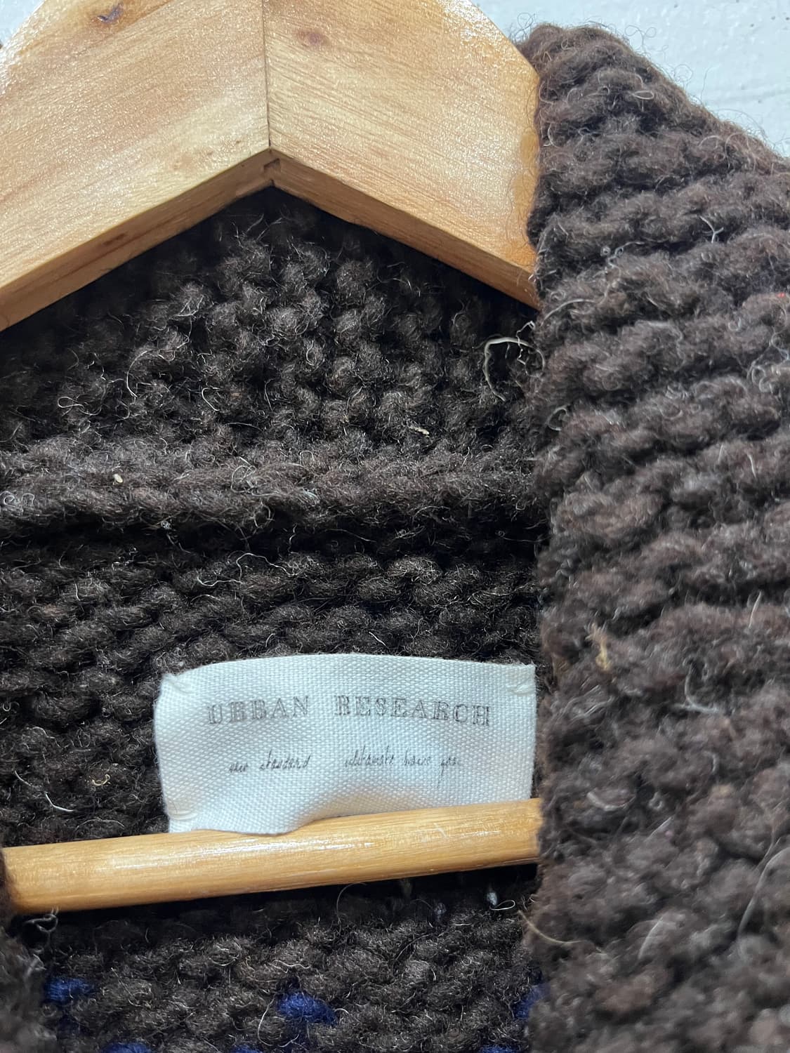 어반리서치 노르딕 코위찬 집업 베스트 상품이미지5