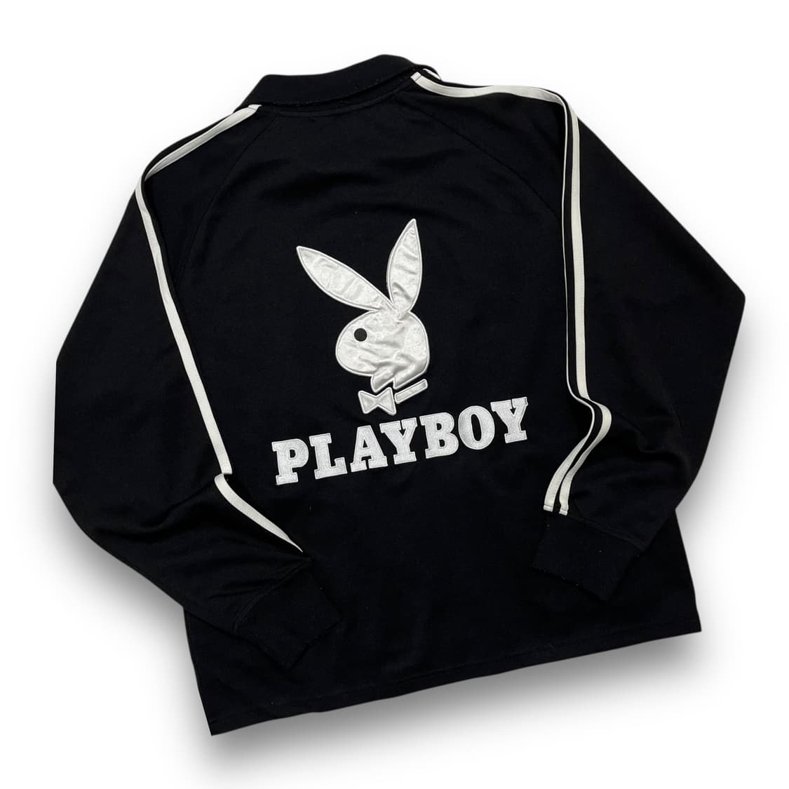 플레이보이 00s 빅로고 딥 다크 빈티지 트랙탑 져지 상품이미지1