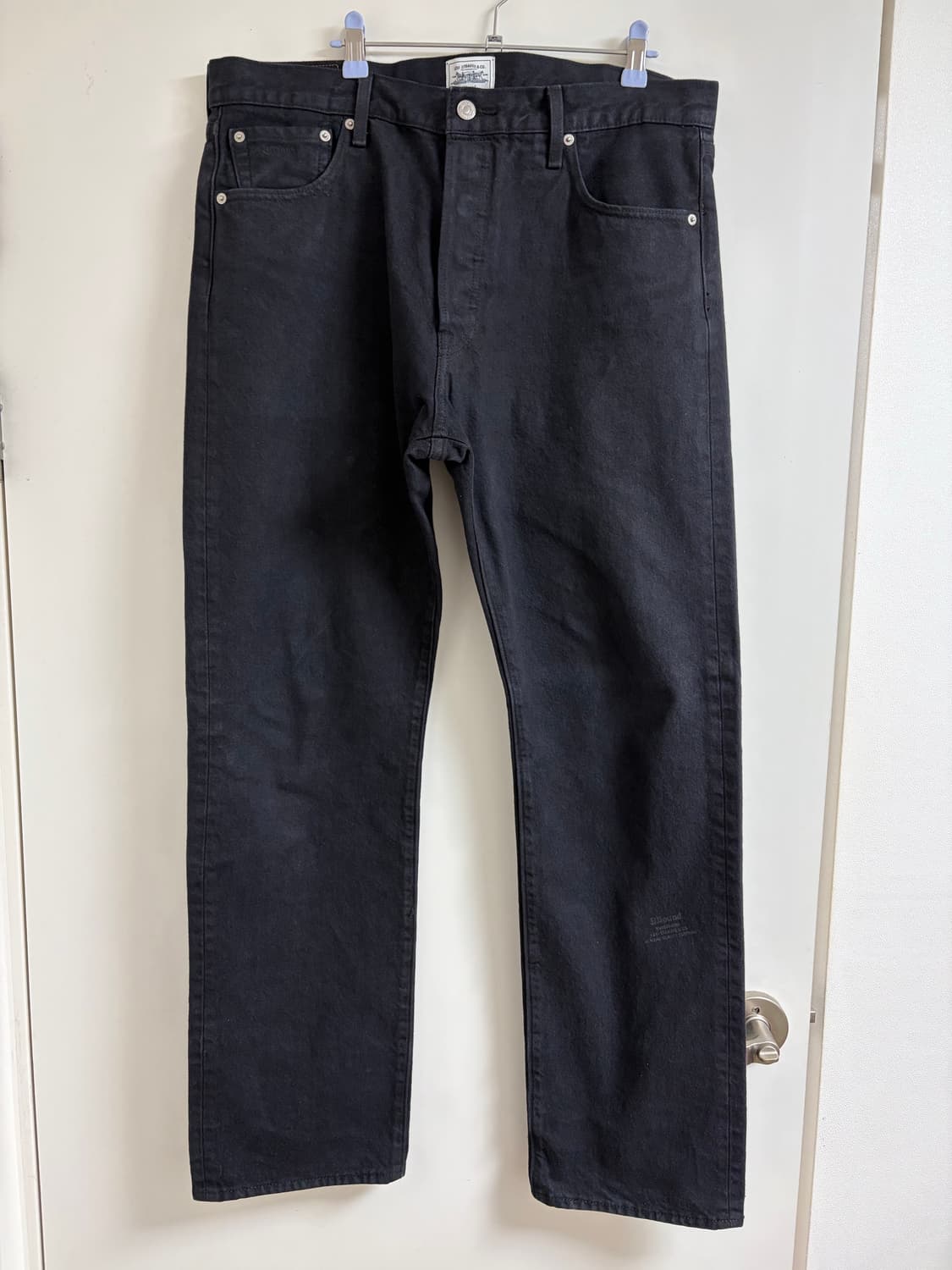 리바이스 501 자운드 블랙 데님 상품이미지1