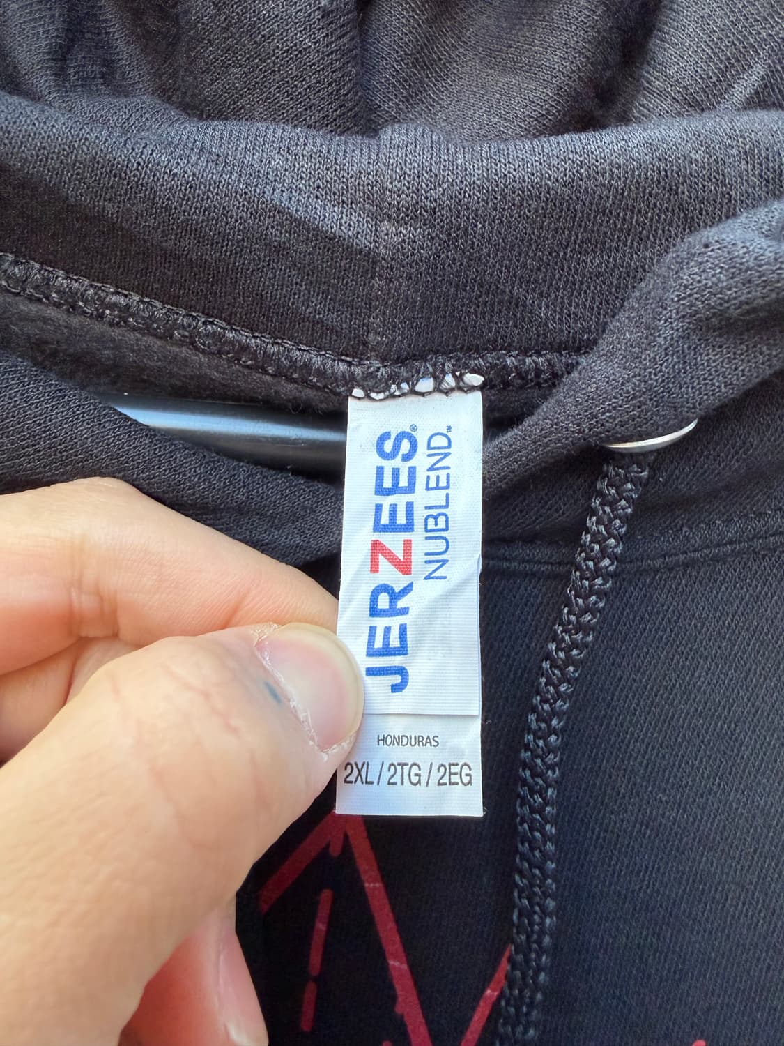 00‘s Jerzees 저지스 알파오메가 기모 후드티 상품이미지5