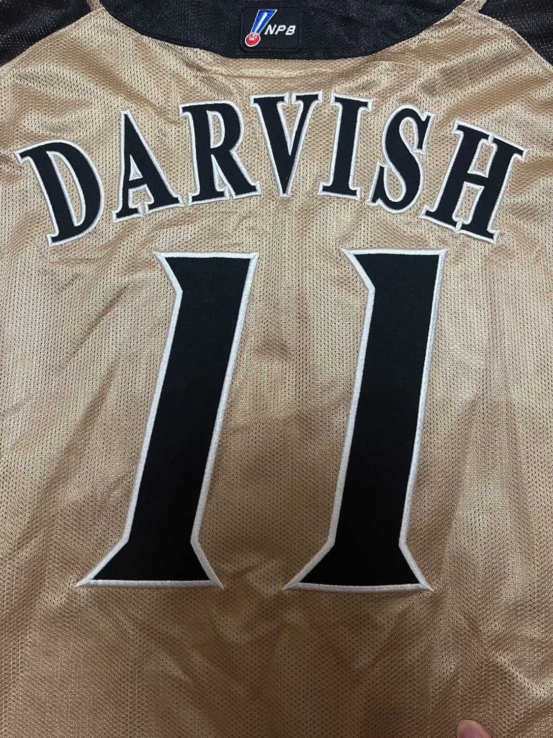 미즈노 2011니혼햄 파이터즈 다르빗슈 어웨이 정품 유니폼 상품이미지7