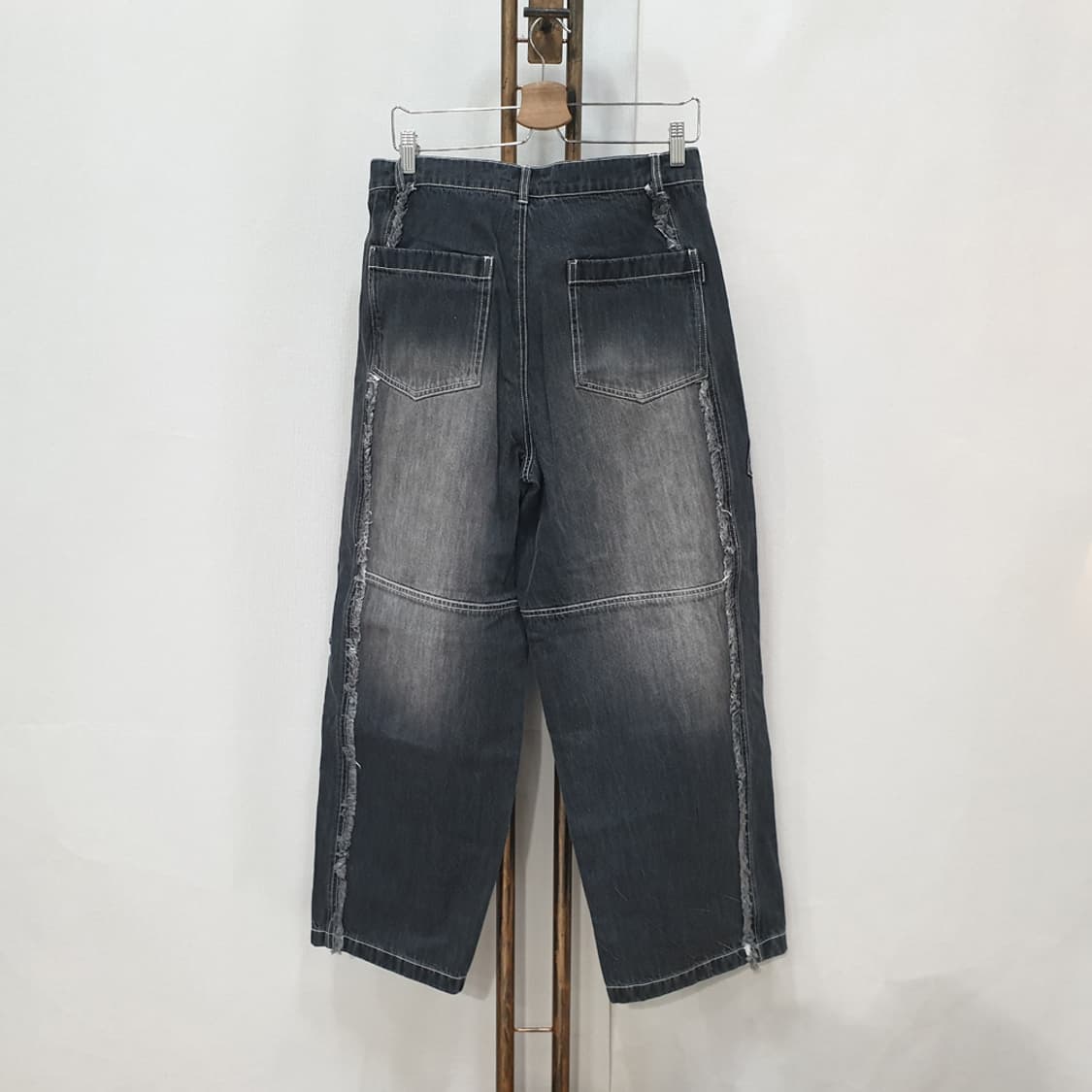 로맨틱크라운 데미지 멀티 포켓 데님 팬츠 M 상품이미지5