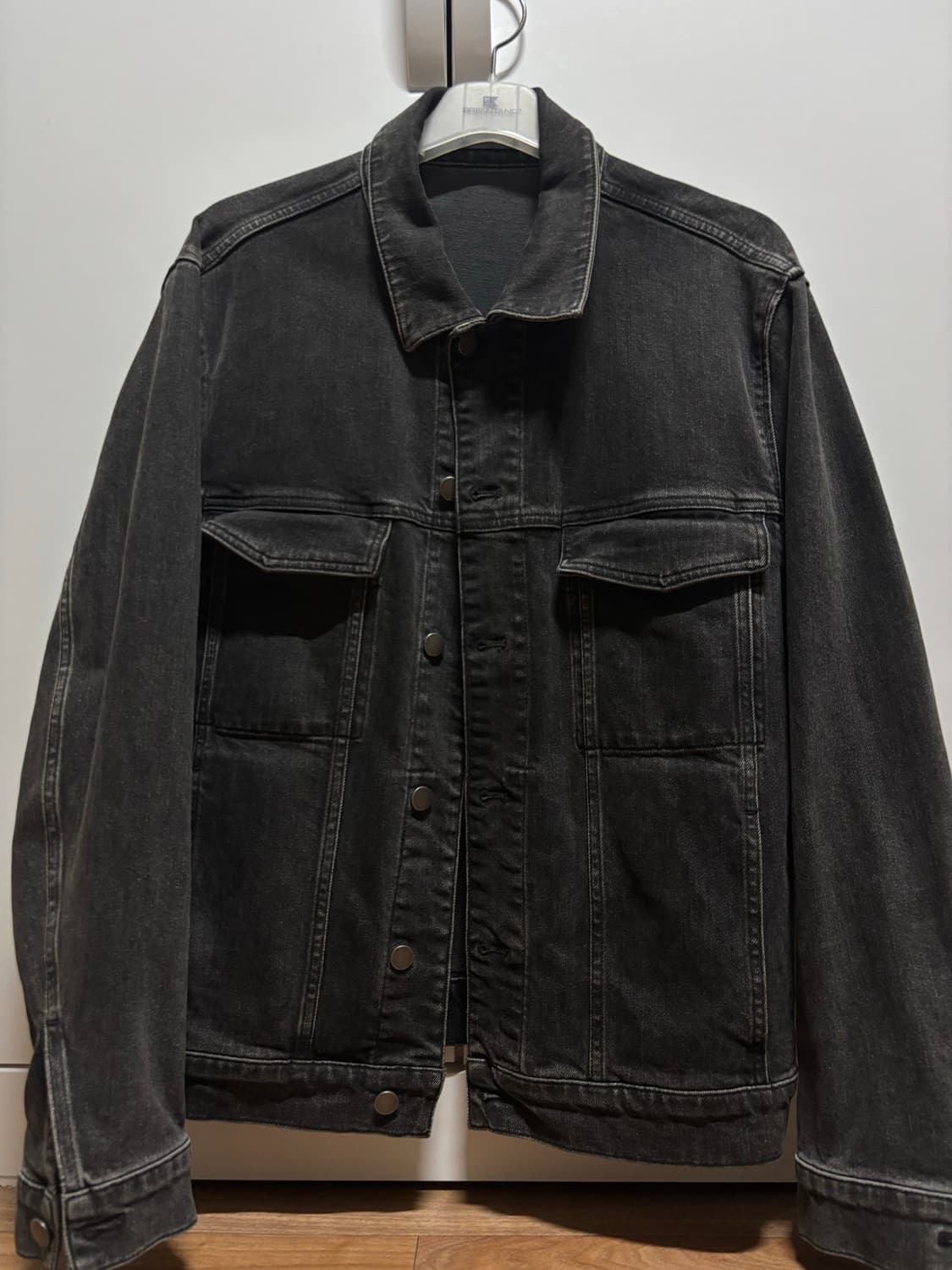 띠어리 흑청 트러커자켓 XL 상품이미지3