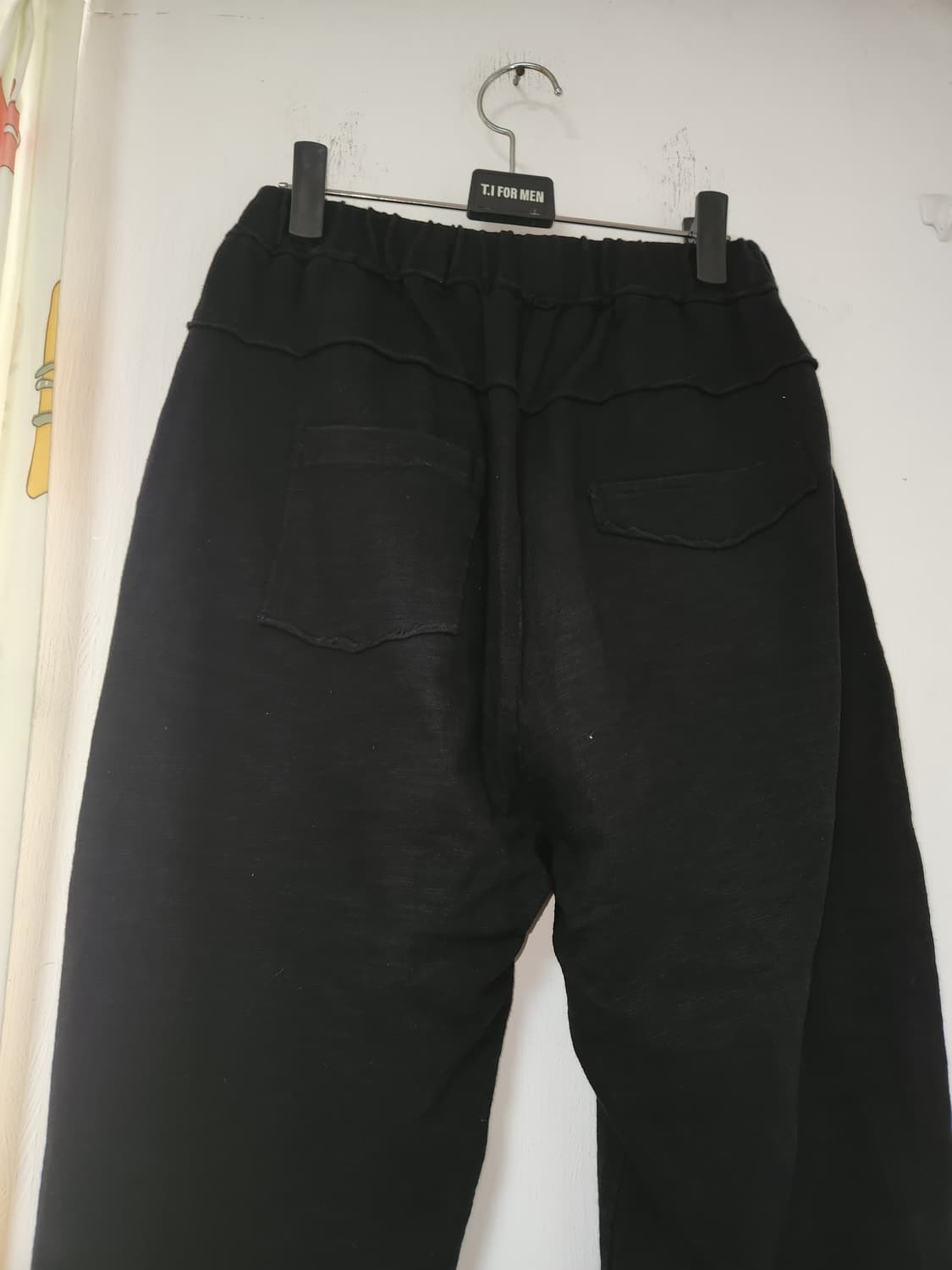 빈티지 스타일 기장짧은 여성 밴딩바지 F(30~32) 상품이미지4